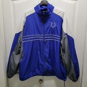 Reebok Team Apparel Indianapolis Colts Sports Illustrated Windbreaker Jacket NFL